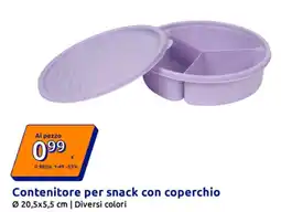 Action Contenitore per snack con coperchio offerta