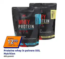 Action Proteine whey in polvere XXL offerta