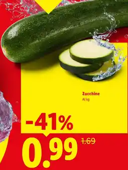 Lidl Zucchine offerta