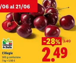 Lidl Ciliegie offerta