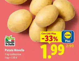 Lidl Patate Novelle offerta