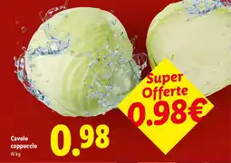 Lidl Cavolo cappuccio offerta
