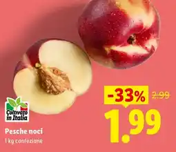 Lidl Pesche noci offerta