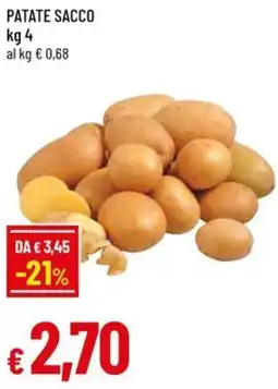 Famila Patate sacco offerta