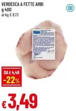 Famila Verdesca a fette ARBI offerta
