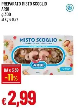 Famila Preparato misto scoglio ARBI offerta