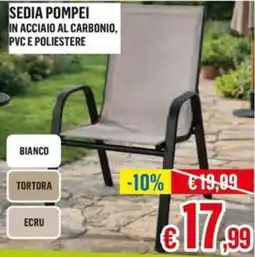 Satur Sedia pompei in acciaio al carbonio, pvc e poliestere offerta