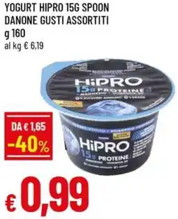 Famila Yogurt hipro 15g spoon DANONE offerta