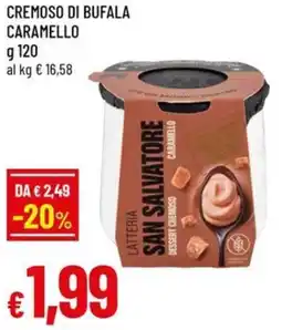 Famila Cremoso di bufala caramello offerta