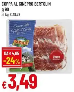 Famila Coppa al ginepro BERTOLIN offerta