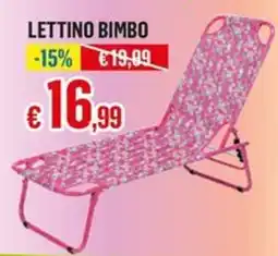 Satur Lettino bimbo offerta