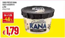 Famila Sugo fresco RANA offerta