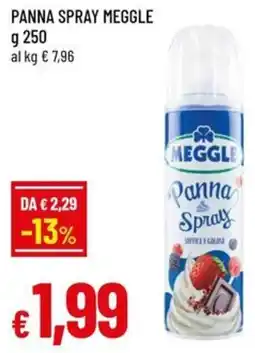 Famila Panna spray MEGGLE offerta