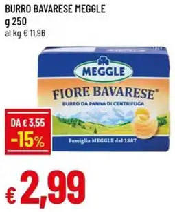 Famila Burro bavarese MEGGLE offerta