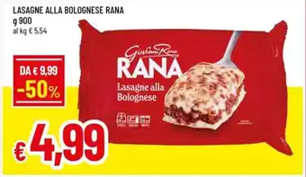 Famila Lasagne alla bolognese RANA offerta