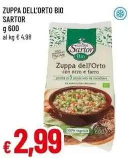Famila Zuppa dell'orto bio SARTOR offerta