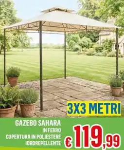 Satur Gazebo sahara in ferro offerta