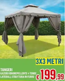 Satur Tangeri gazebo idrorepellente 4 tende offerta