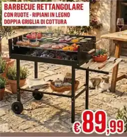 Satur Barbecue rettangolare offerta