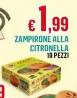 Satur Zampirone alla citronella offerta