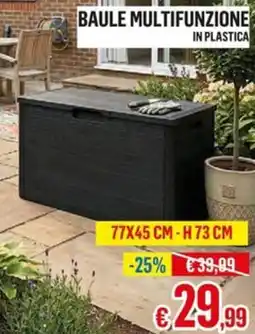 Satur Baule multifunzione in plastica offerta