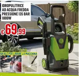 Satur Idropulitrice ad acqua fredda pressione 135 bar 1800W offerta
