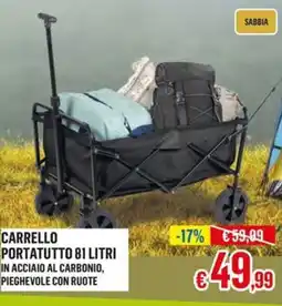 Satur Carrello portatutto offerta