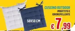 Satur Cuscino outdoor imbottito e idrorepellente offerta