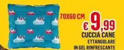 Satur Cuccia cane ettangolare in gel rinfrescante offerta