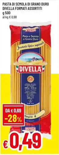 Famila Pasta di semola di grano duro DIVELLA offerta