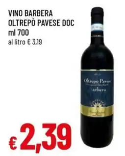 Famila Vino barbera oltrepò pavese doc offerta