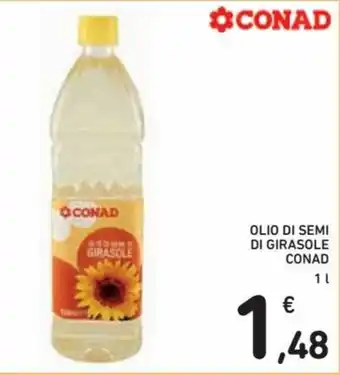 Spazio Conad Conad Olio di Semi di Girasole 1l offerta