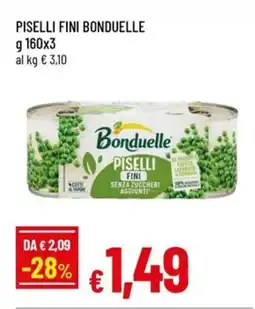Famila Piselli fini BONDUELLE offerta
