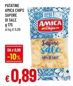 Famila Patatine amica chips sapore di sale offerta