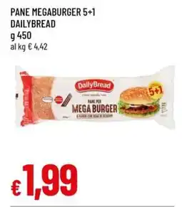 Famila Pane megaburger 5+1 DAILYBREAD offerta