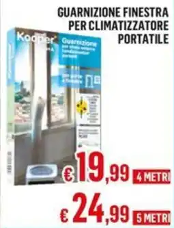 Satur Kooper guarnizione finestra per climatizzatore offerta