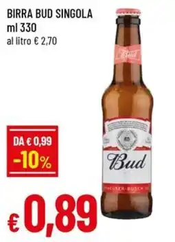 Famila Birra bud singola offerta