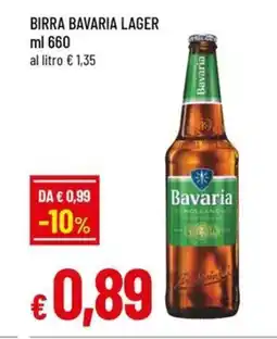 Famila Birra bavaria lager offerta