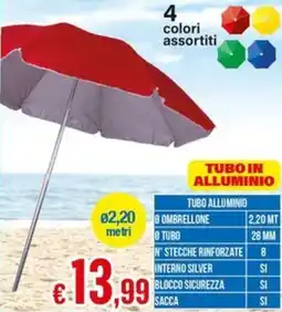Satur Tubo in alluminio offerta