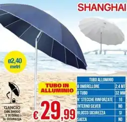 Satur Shanghai gancio tubo in alluminio offerta