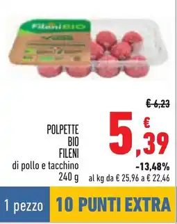 Conad Polpette bio FILENI offerta