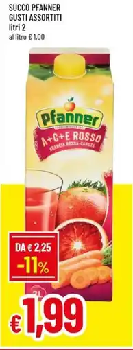 Famila Succo PFANNER offerta