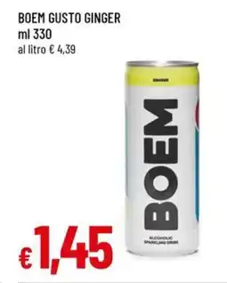 Famila Boem gusto ginger offerta