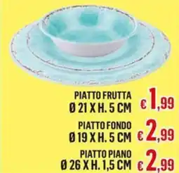 Satur Piatto frutta offerta