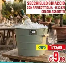 Satur Secchiello ghiaccio con apribottiglia offerta