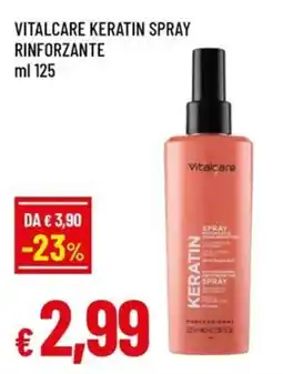 Famila Vitalcare keratin spray rinforzante offerta