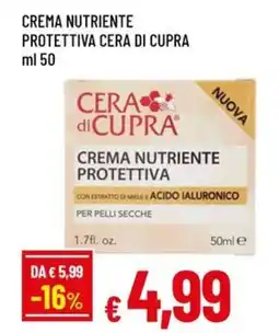 Famila Crema nutriente protettiva CERA DI CUPRA offerta
