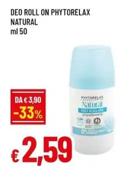 Famila Deo roll on phytorelax natural offerta