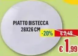Satur Piatto bistecca offerta