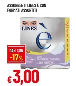 Famila Assorbenti lines è con offerta